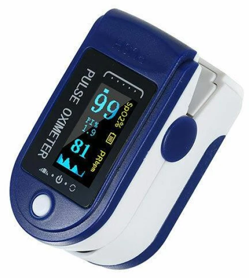 Lamtech Παλμικό Οξύμετρο Δακτύλου Μπλέ