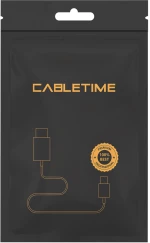 Cabletime Καλώδιο Mini Displayport Σε Hdmi Av588, 4k/60hz, 1.8m, Λευκό