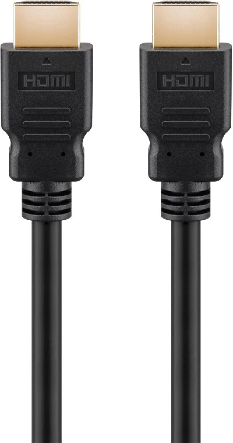 Goobay Καλώδιο Hdmi 2.1 Certified 58267, Arc, 30awg, 8k, 0.5m, Μαύρο