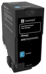 Lexmark Cs720/cs725/cx725 Cyan Ret. P. Toner Crtr (74c20c0) (lex74c20c0)