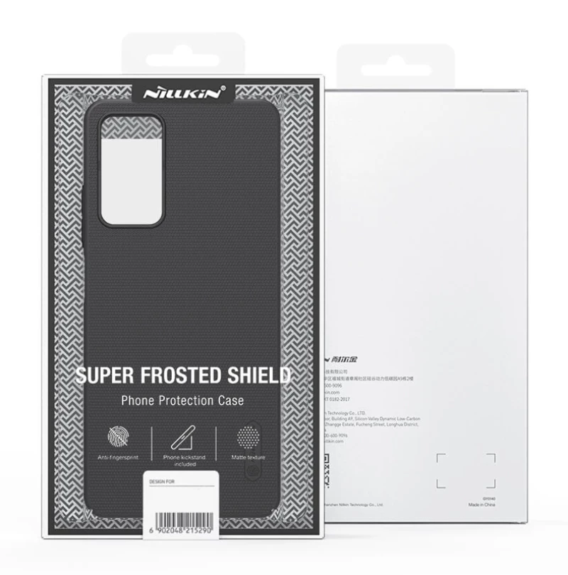 Nillkin Θήκη Super Frosted Shield Για Xiaomi Note 11 5g/m4 Pro 5g Μαύρη