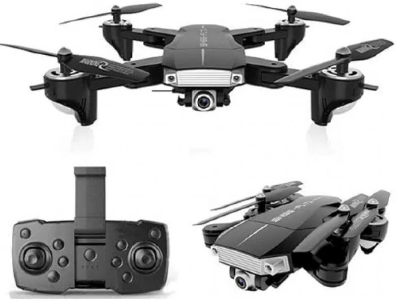 Πτυσσόμενο Drone Υψηλής Απόδοσης, Διπλή Κάμερα 4k Hd Pixel, 14 + Ηλικίες-a18