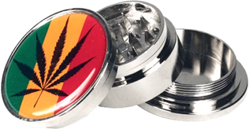 Buddies Grinder Τρίφτης Mt2 Rasta 45mm - 3 Parts