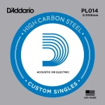 Daddario Pl014 Plain Steel - .014