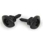 Daddario Elliptical End Pins - Black