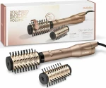 Babyliss As952e Big Hair Dual Περιστρεφόμενη Bούρτσα Μαλλιών , Gold