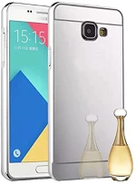 Samsung Galaxy S7 Edge – Ultra Thin Mirror Case Cover Case Transparent Flexible Soft Side Tpu Back Cover Skin Case - Silver (oem)
