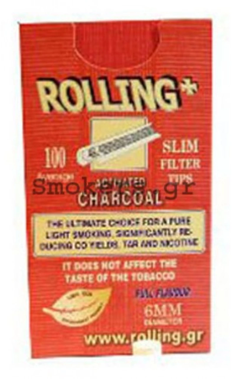 Rolling Φιλτράκια - Άνθρακας - Slim