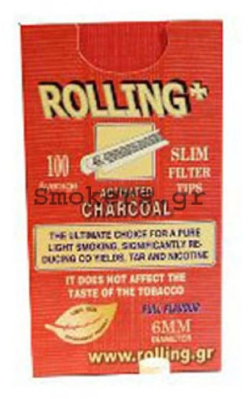 Rolling Φιλτράκια - Άνθρακας - Slim