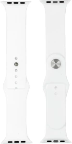 Watchband Goospery Silicone 44mm Για Apple Watch Series 4/3/2/1 Λευκό