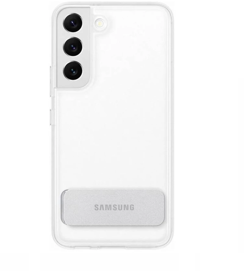 Samsung Clear Standing Cover Galaxy S22 Transparent