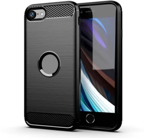 Carbon Θήκη Forcell Για Apple Iphone 7 Plus / 8 Plus (μαύρη)