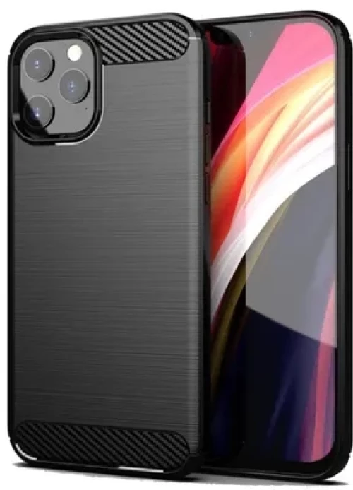 Carbon Θήκη Forcell Για Apple Iphone 13 Pro Max (μαύρη)