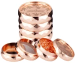Grinder Τρίφτης Super Heroes Rose Gold 53mm - 4 Parts