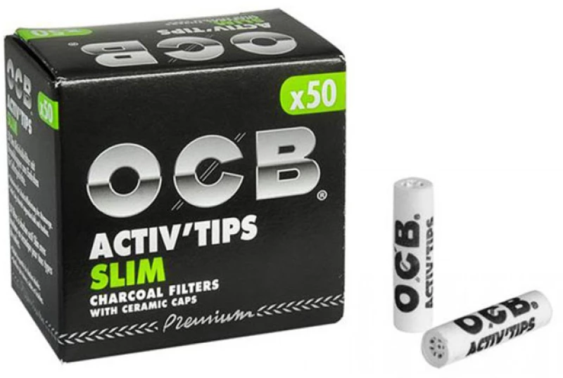 Ανταλλακτικό Φίλτρο Ocb Slim 50 Ενεργού Ανθρακα 7mm