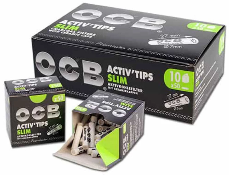 Ανταλλακτικό Φίλτρο Ocb Slim 50 Ενεργού Ανθρακα 7mm