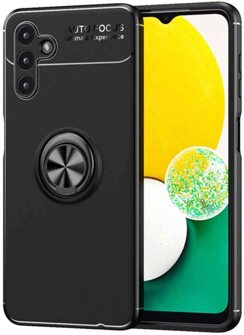 Θήκη Ancus Autofocus Shockproof Με Ring Holder Για Samsung Sm-a136 Galaxy A13 5g Μαύρη