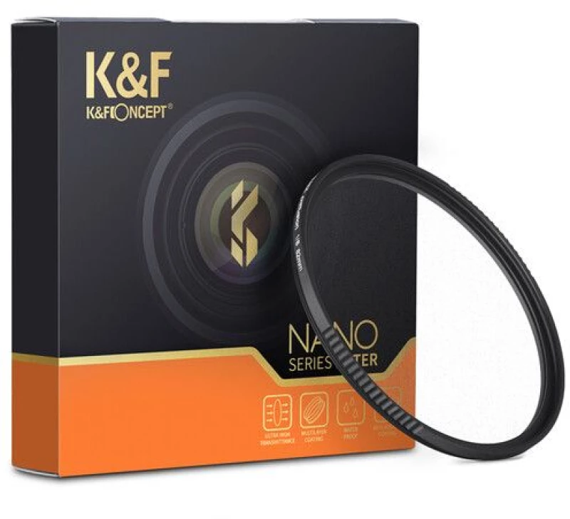 K&f Concept 52mm Nano-x 1/8 Black Mist Filter