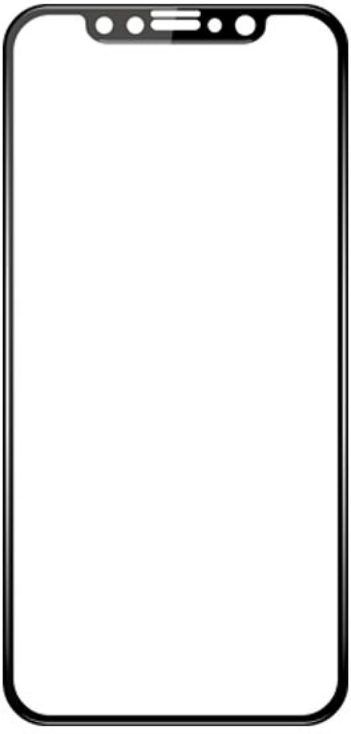 Iphone Xr 6.1" Full Cover Black Tempered Glass (oem)