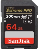 Sandisk 64gb Extreme Pro Uhs-i Sdxc Memory Card (sdsdxxu-064g-gn4in)