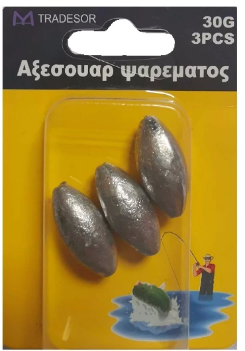 Βαρίδια Αλιείας - 30gr - 30157