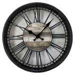 Ρολόι Τοίχου - 35cm - 99147-bk