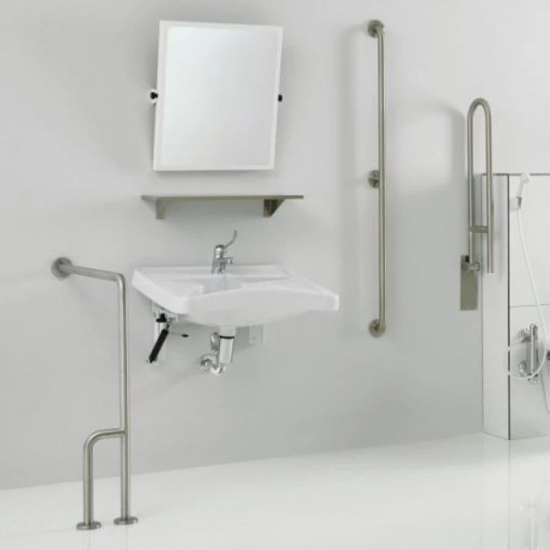 Ponte Giulio Inox G56-jas-11 - Λαβη Τοιχου Καθετη 132 X 7