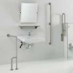 Ponte Giulio Inox G56-jas-11 - Λαβη Τοιχου Καθετη 132 X 7