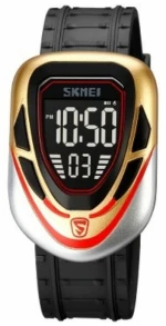 Ψηφιακό Ρολόι Χειρός – Skmei - 1833 - 018339 - Gold/red