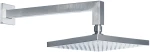 Almar E044043+r50802 Inox Finish - Κεφαλή Ντους Με Βραχίονα Τοιχου