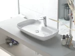 Cerastyle Nova 074400 70x43 - Επιτραπέζιος Νιπτήρας