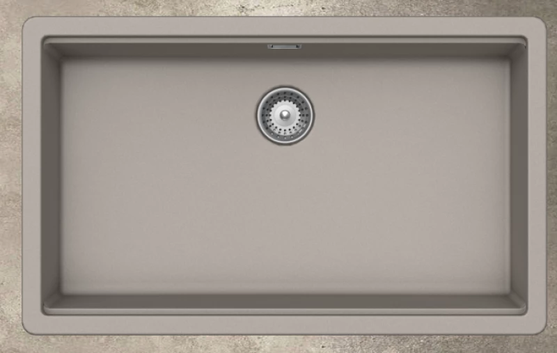 Schock Manhattan 30080u - Υποκαθήμενος Νεροχύτης Κουζίνας Γρανίτη 75x45,6