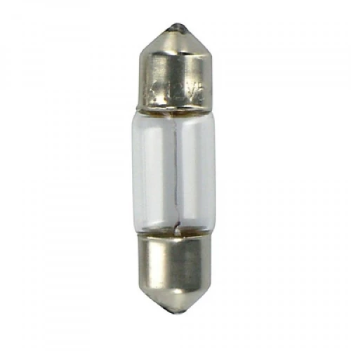 Lampa Λαμπα Σωληνωτη 5w/12v C5w Sv7-8 8x28mm 2 Τεμαχια L5813.0