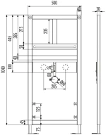 Creavit Gpm600.01 - Βαση Στηριξης Ουρητηρίου