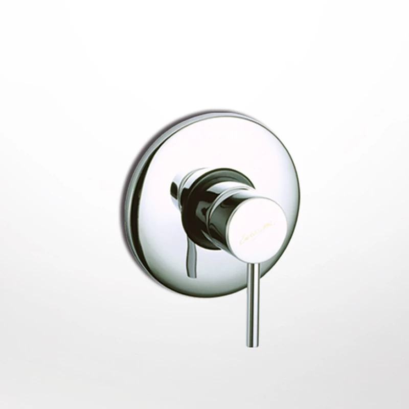 Eurorama Tonda Chrome Μίκτης Εντοιχισμού 1 Εξόδου 145055-100