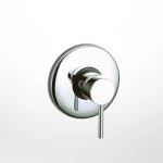 Eurorama Tonda Chrome Μίκτης Εντοιχισμού 1 Εξόδου 145055-100