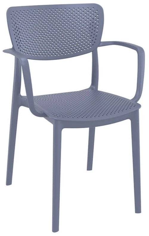 Loft Dark Grey Πολυθρονα Πολ/νιου