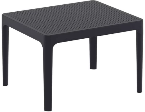 Sky Black 50χ60χ40εκ. Τραπεζι Πολ/νιου