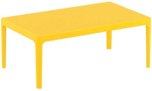 Sky Yellow 100χ60χ40εκ. Τραπεζι Πολ/νιου