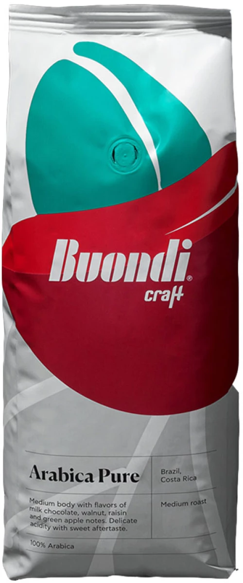 Καφές Espresso Buondi Craft Arabica Pure 1000g Σε Κόκκους