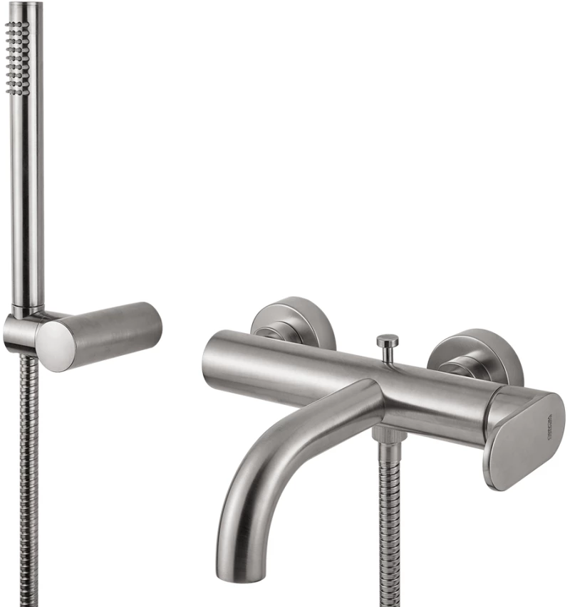 Armando Vicario Slim 500100 Inox Finish - Μπαταρία Λουτρού