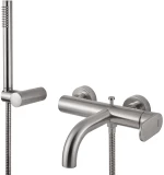 Armando Vicario Slim 500100 Inox Finish - Μπαταρία Λουτρού