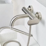 Armando Vicario Slim 500100 Inox Finish - Μπαταρία Λουτρού
