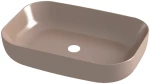 Olympia Metamorfosis 42600 Brown Matt 60x42 - Επιτραπέζιος Νιπτήρας
