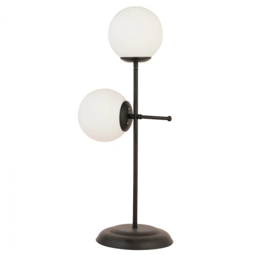 233523 Φωτιστικο Επιτραπεζιο Μεταλλικο Μαυρο 20x67cm