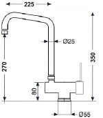 Oioli Micro 20560 - Μπαταρία Κουζίνας