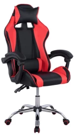 Πολυθρονα Gaming Maisie Hm1145.01 Μαυρη-kokkinh 65χ63χ124 Εκ