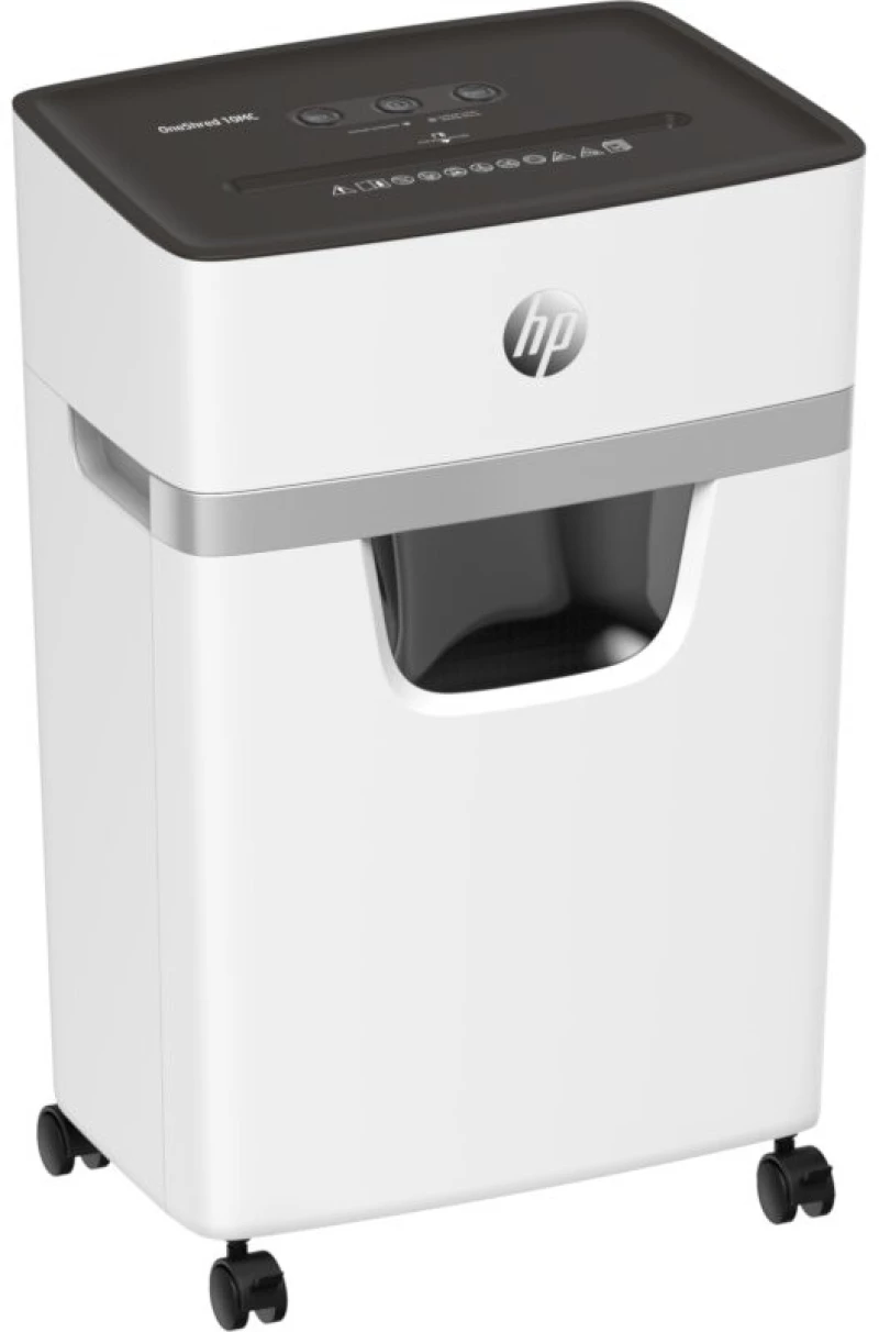Hp Oneshred 10mc – 2804 Καταστροφέας Εγγράφων Με Συνδετήρες Και Καρτών Micro Cross Cut P5 – 10 X A4 – 20l