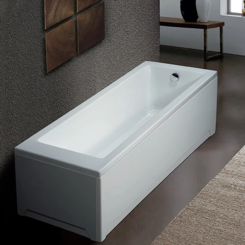 Sirene Cubic Cub16070 - Ακρυλική Μπανιέρα 160x70 Εκ
