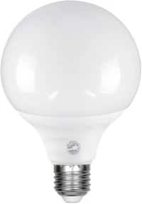 Globostar® 60039 Λάμπα Led E27 G95 Γλόμπος 15w 1500lm 260° Ac 220-240v Ip20 Φ9.5 X Υ14cm Ψυχρό Λευκό 6000k - 3 Years Warranty